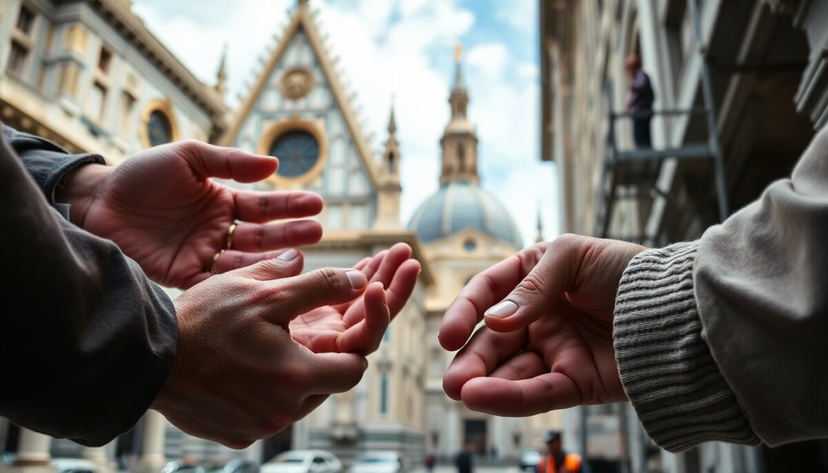 Monologo teatrale costituire cattedrali e il popolo del Duomo di Milano