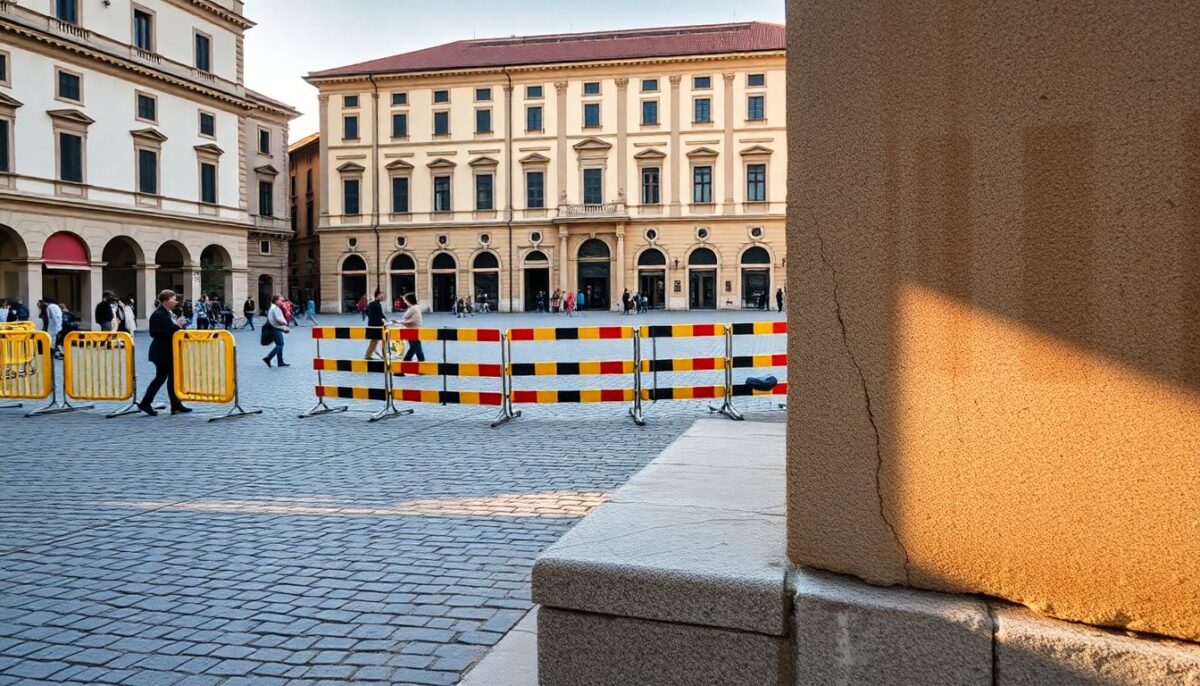 Rimozione delle Transenne a Vigevano: Tempi di Attesa Prolungati e Impatti sulla Città