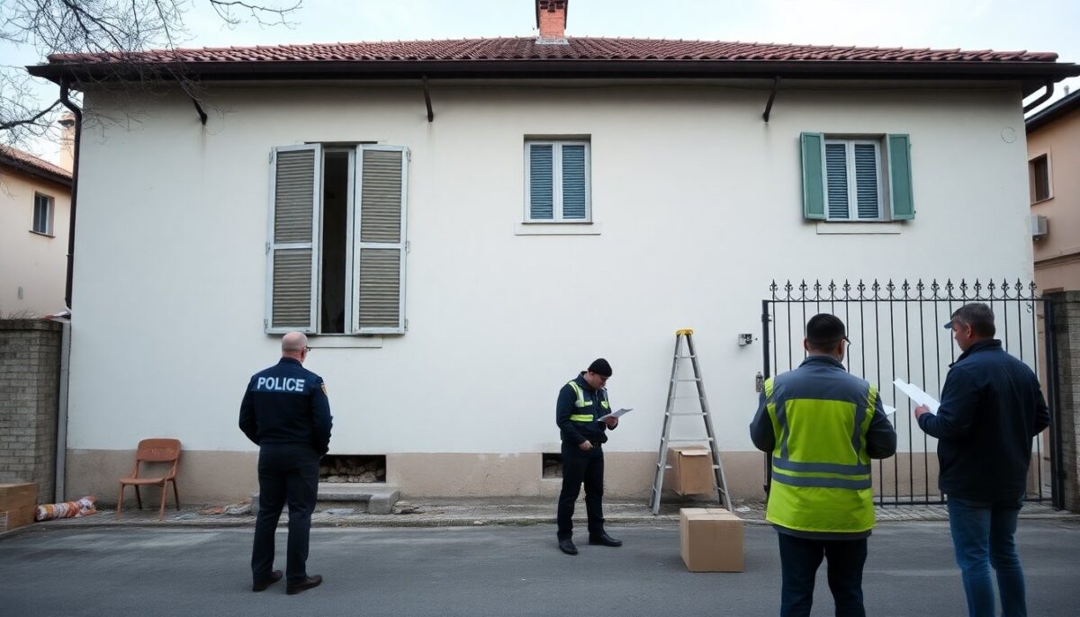 Senago, operazione di sgombero della villetta comunale gestita con equilibrio