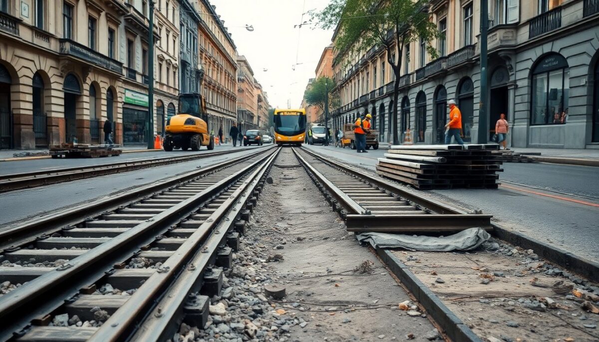 Sostituzione binari tram: cantieri in via Bramante e in via Torino a marzo
