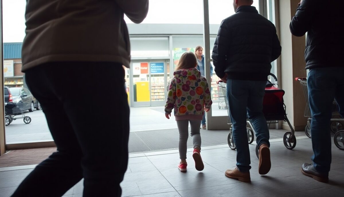tentativo di sottrazione di una bimba all’uscita di un supermercato a Bergamo