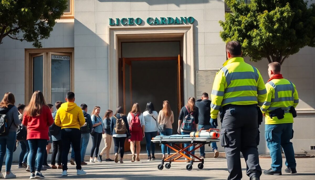 Evacuazione al liceo Cardano di Milano per possibile spray al peperoncino