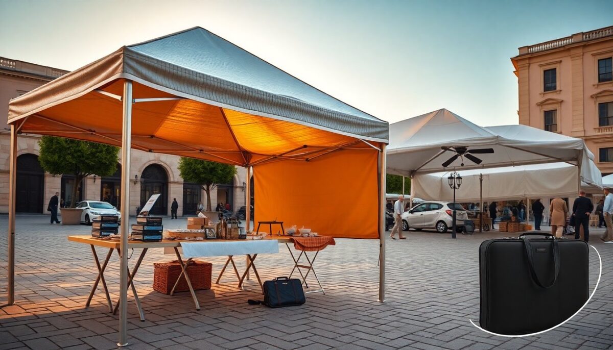 Gazebo professionale per mercatini lombardi: guida alla scelta pratica