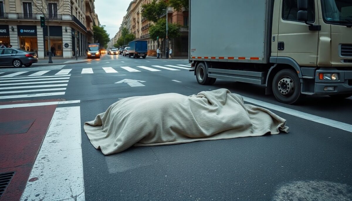 Incidente mortale in piazza Ovidio: anziano travolto da un autocarro