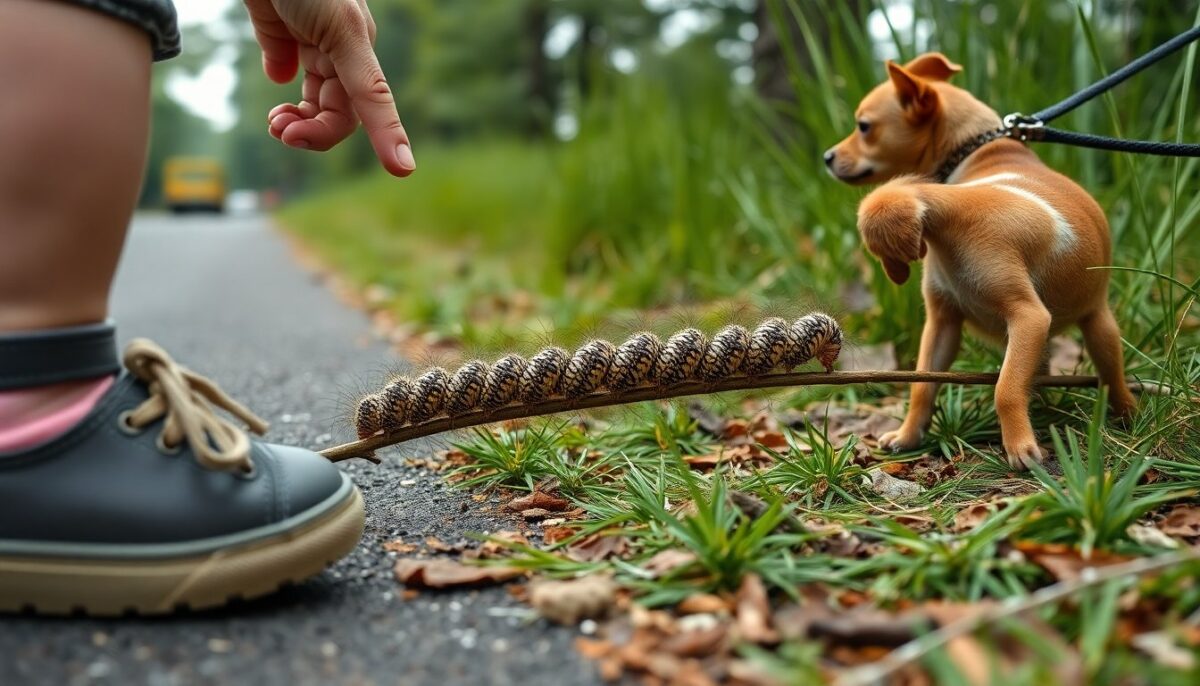 Invasione di processionarie a Cesate: rischi per bambini e animali domestici