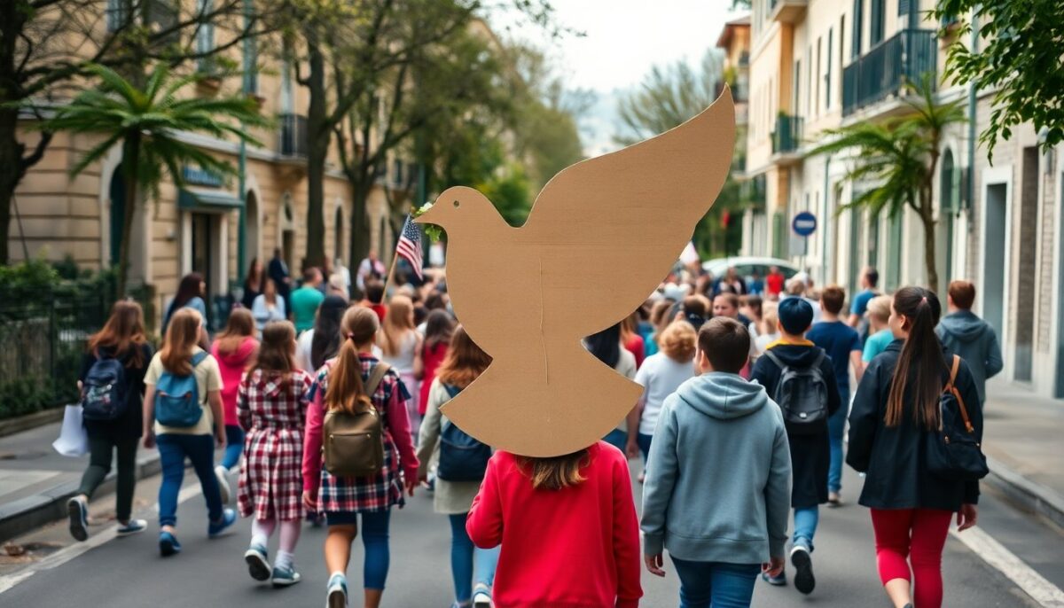 Marcia della Pace a Sedriano: i giovani protagonisti della comunità