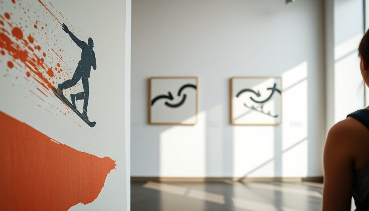 Mostra a Milano: l’arte che celebra gli sport invernali