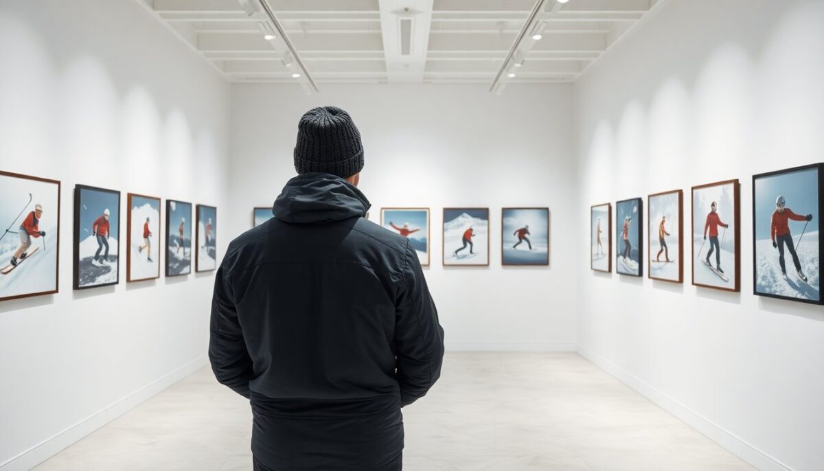 Mostra a Milano: sport invernali tra immagine e riflessione
