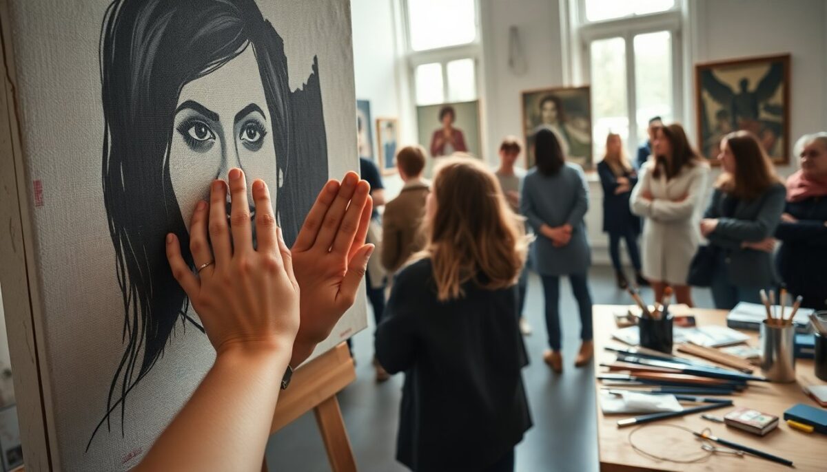 Mostra “Volti di donne” al Fornaroli: giovani artisti e comunità in dialogo