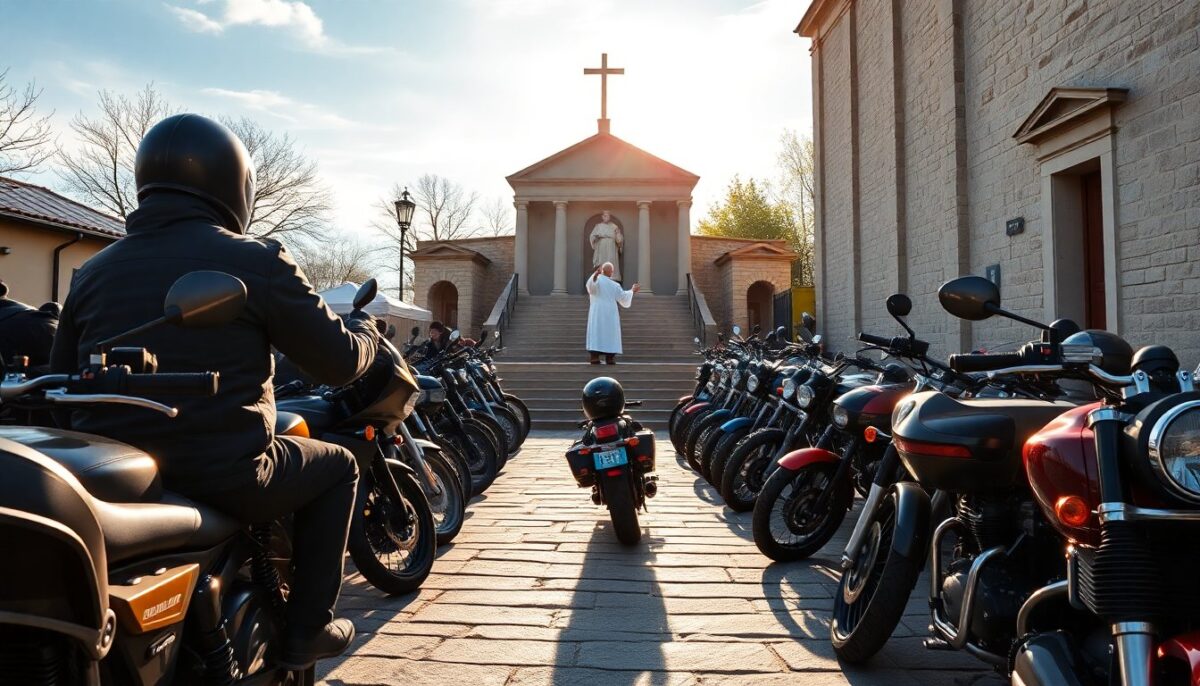 Motobenedizione a Groppello: raduno motociclistico con benedizione e solidarietà