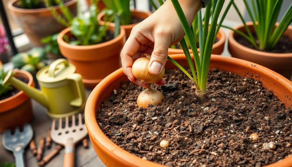 Orto in contenitore: terriccio leggero, coltivare la cipolla e ricette anti spreco
