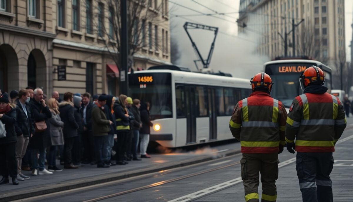 Tram 27 a Milano prende fuoco in via Marco Bruto: evacuati circa venti passeggeri