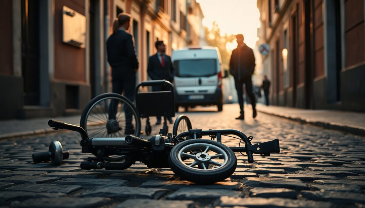 Polizia ritrova la carrozzina smontata di un’insegnante a Milano