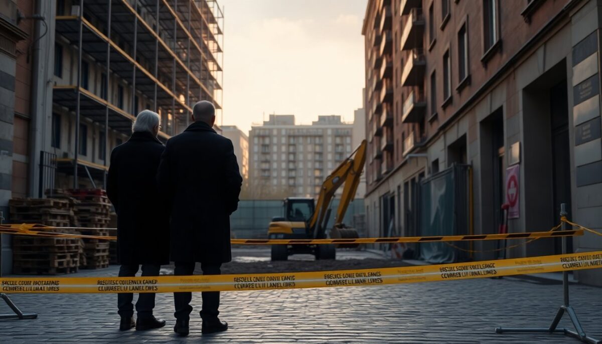 Cantiere di via Zecca Vecchia sequestrato: inchiesta sull’uso di un’area pubblica a Milano