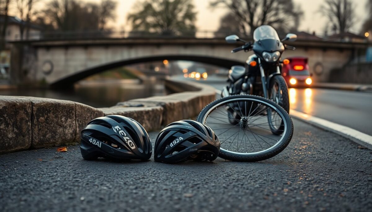 Incidente grave sulla SS 494: moto e bici si scontrano a Castelletto di Abbiategrasso