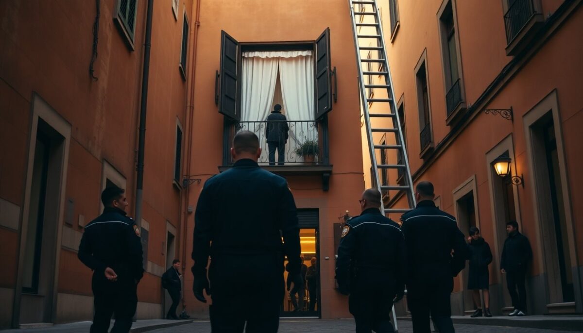 Intervento dei carabinieri salva uomo dopo lancio dalla finestra a Milano