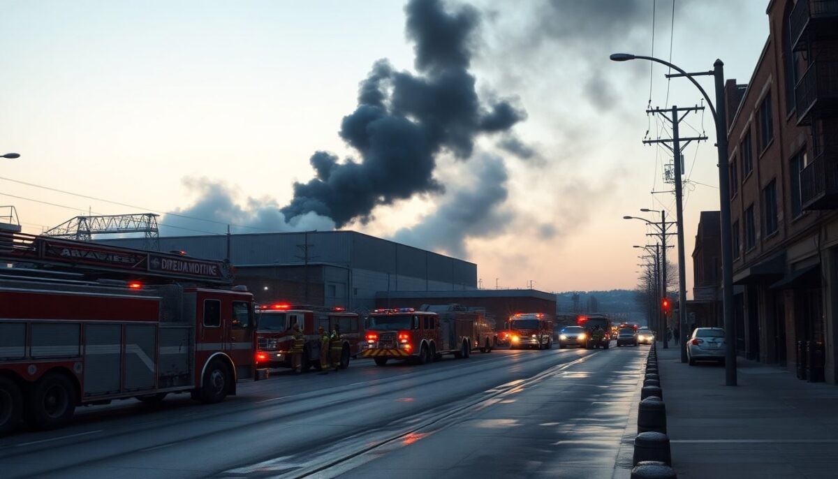 Rogo alla Vitalfarco a Corsico: come sono intervenuti i Vigili del Fuoco