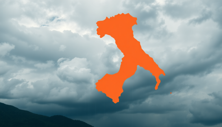 Allerta meteo arancione per pioggia su Milano