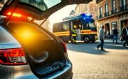 Bambino intrappolato in auto a San Donato Milanese: intervento rapido dei vigili del fuoco
