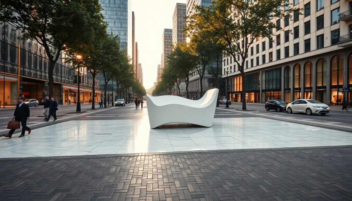 Bluserena celebra 40 anni con una sdraio monumentale in piazza Gae Aulenti