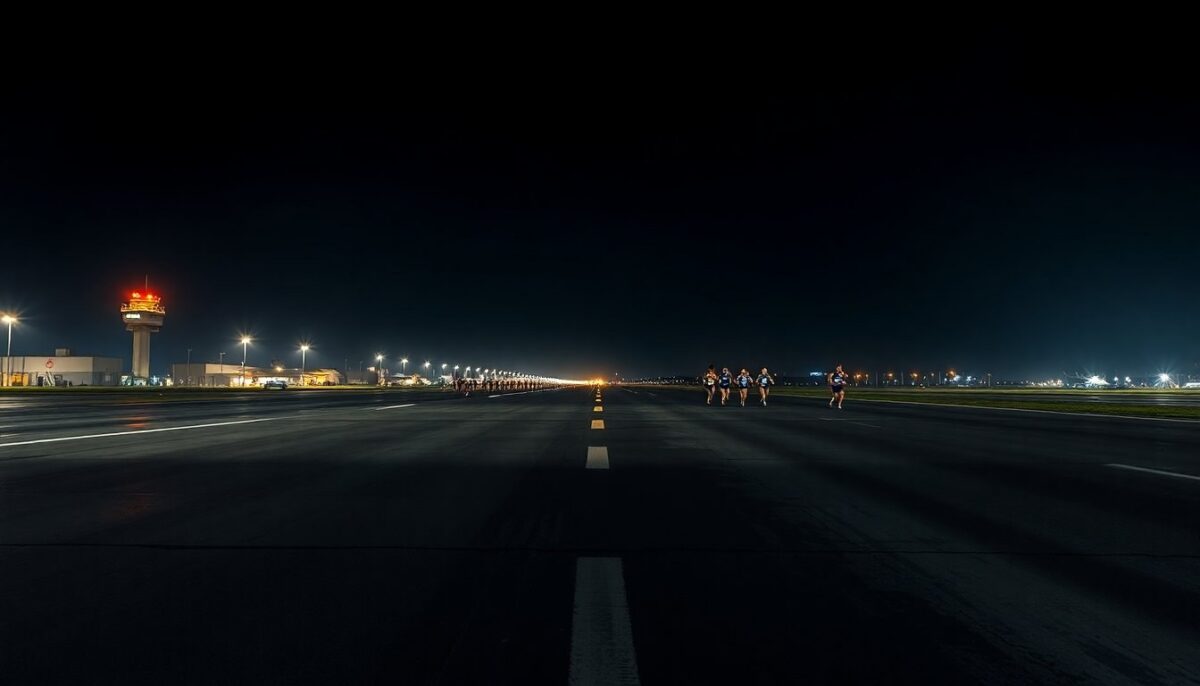 Milano Linate Runway Run 2026: la corsa notturna tra aerei e luci dell’aeroporto