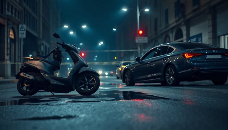 Incidente mortale a Milano: 23enne perde la vita in scontro tra scooter e auto