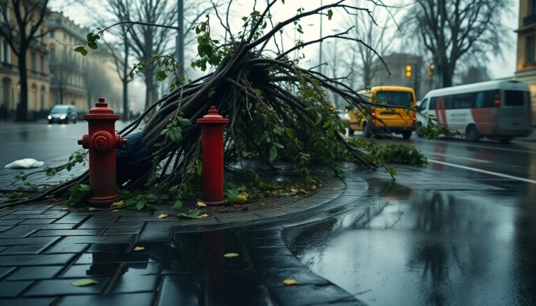 Maltempo in Lombardia e Piemonte: raffiche di vento e allagamenti