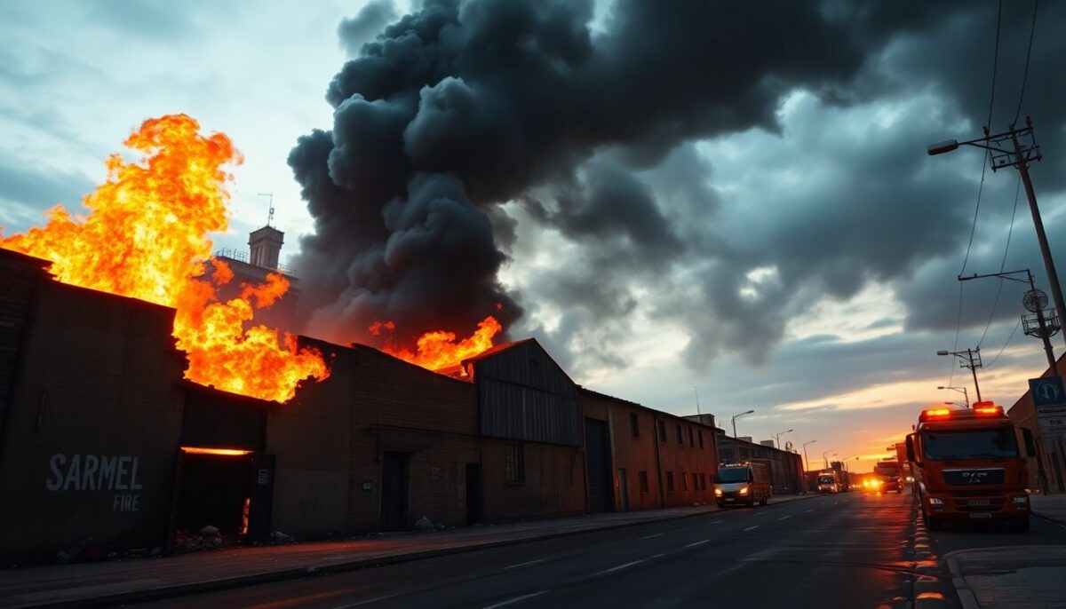 Vasto rogo al deposito Bartolini in via Don Giovanni Minzoni a Milano: intervento dei vigili del fuoco