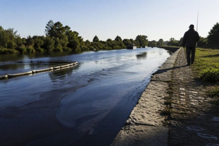 Emergenza ambientale nel Naviglio Grande: sversamento di gasolio a Magenta