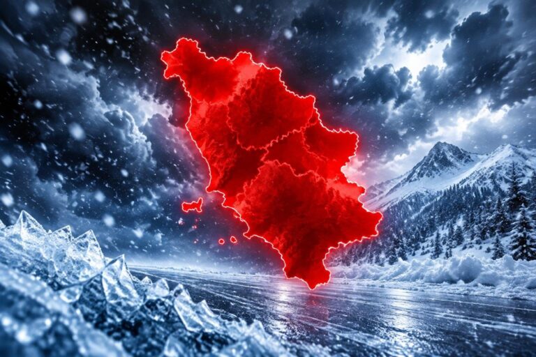 Allerta rossa per neve e ghiaccio su Milano il 20 ottobre