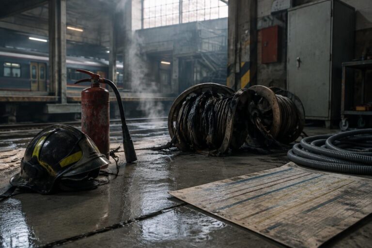 Circolazione interrotta a Milano per incendio ai cavi della Stazione Romana