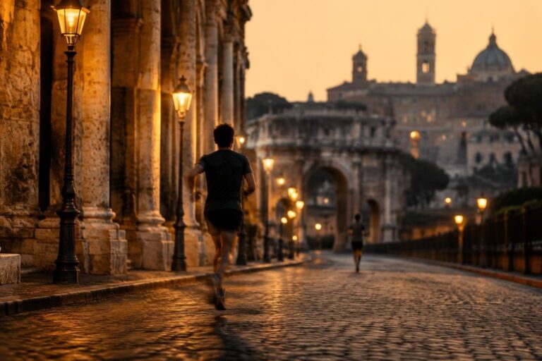 Corri per una causa: il trio di Robecco alla mezza maratona di Roma