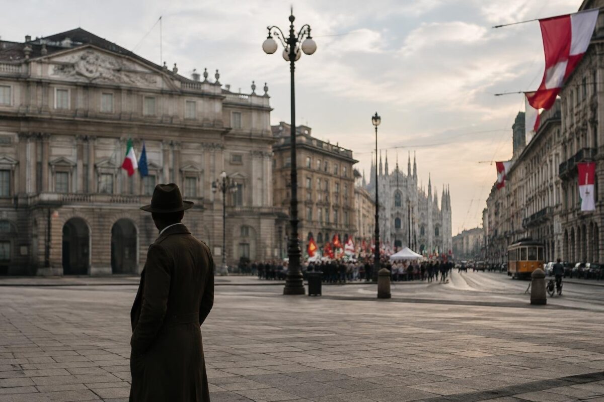Due manifestazioni a Milano nello stesso pomeriggio