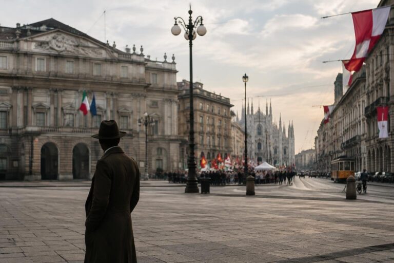 Due manifestazioni a Milano nello stesso pomeriggio