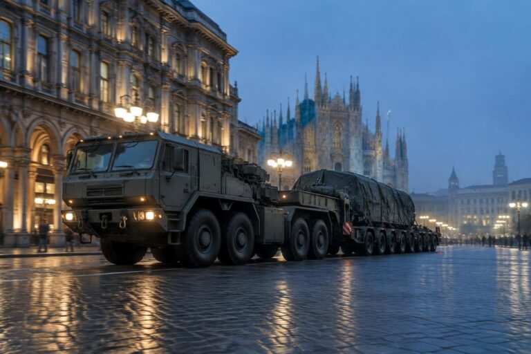 Folgore a Milano: 500 parà pronti a intervenire con Lince e droni