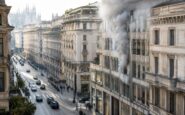 Fumo dal sottosuolo invade negozio di abbigliamento a Milano