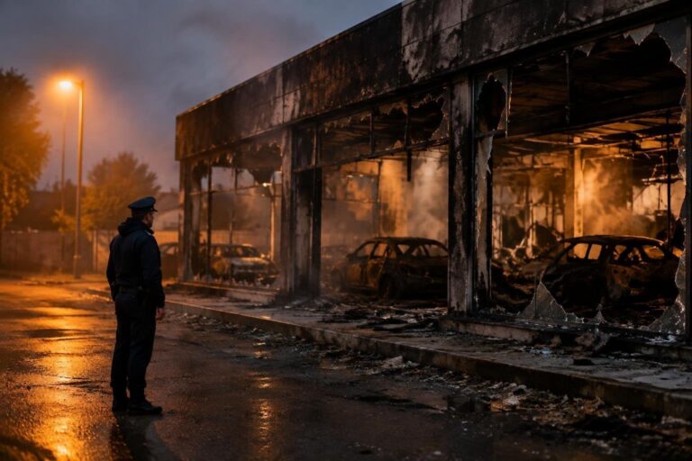 Incendio a Monza: due imputati catturati, accusa di ritorsione mafiosa