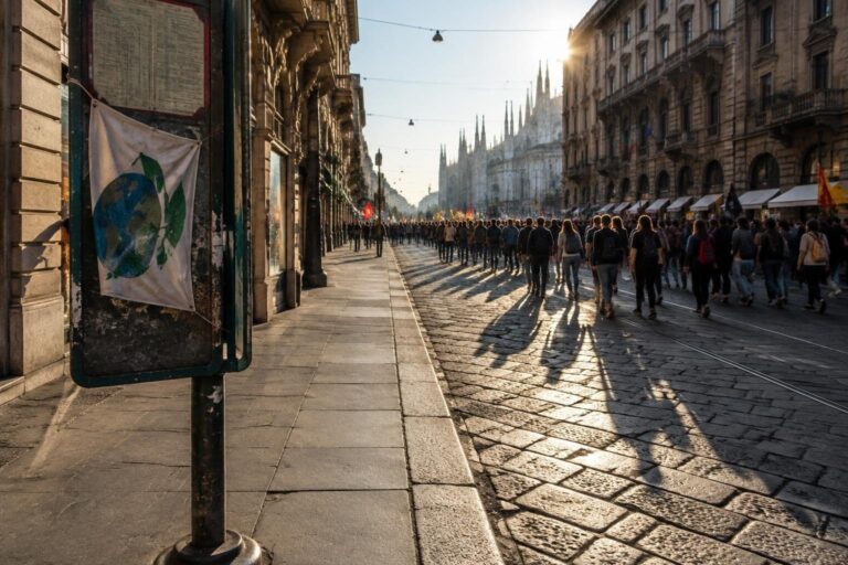 Manifestazioni a Milano: 15 mila partecipanti, 5 arresti e 44 denunce