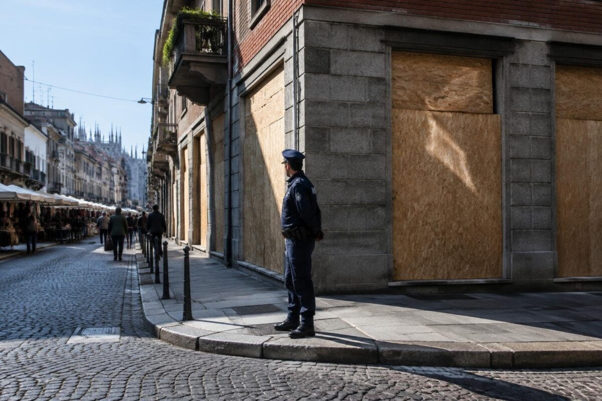 Polizia di Milano blocca giro di droga in edificio Aler, via Palmieri