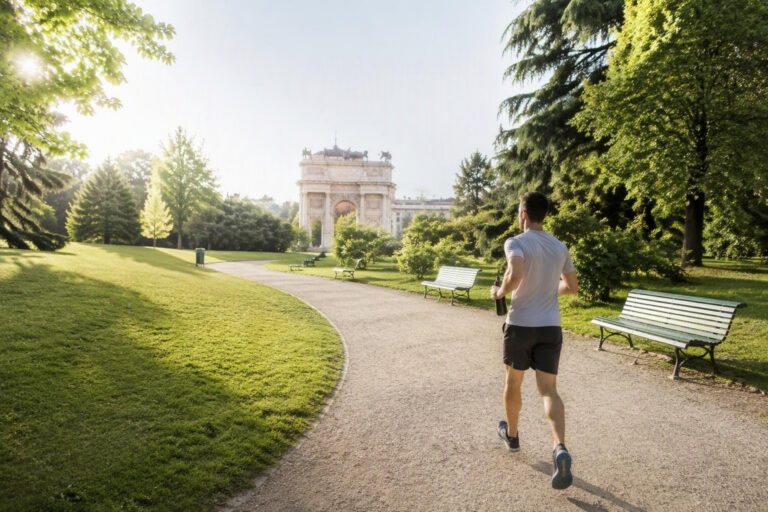 Prevenzione infortuni per runner nei parchi di Milano