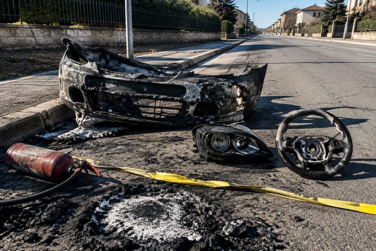 Tre auto in fiamme a Trezzano: indagini su due incendi in 48 ore