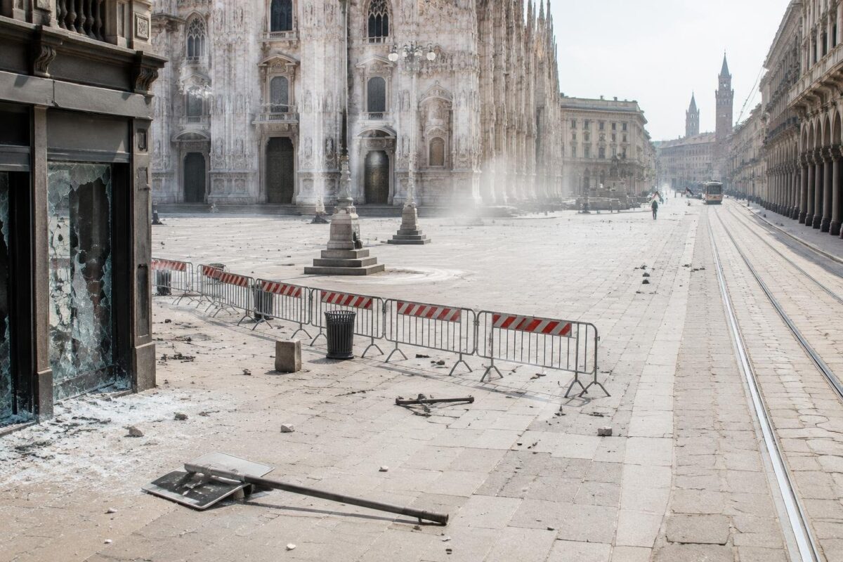 Violenza a Milano, Torino e Bologna durante il No Meloni Day