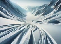 Panorama invernale di Sansicario con eventi 2024-2025