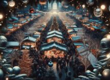 Mercatini di Natale a Cosenza con luci e decorazioni festive