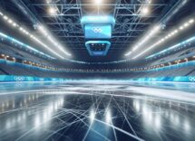 Steven Bradbury festeggia la sua vittoria olimpica