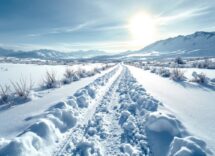 Anaelle Bondoux in azione nel biathlon, simbolo di ambizione