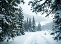 Andreas Fjorden Ree in azione durante una competizione di fondo