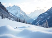 Beatrice Trabucchi in azione durante una competizione di sport invernali