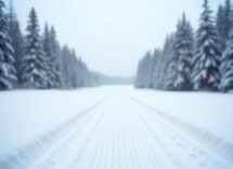 Atleti in azione durante la Coppa del Mondo di biathlon 2024/2025