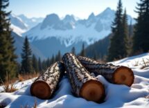 Disboscamento in corso per la nuova pista da bob a Cortina